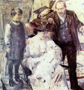 Lovis Corinth The Artist and His Family Germany oil painting artist